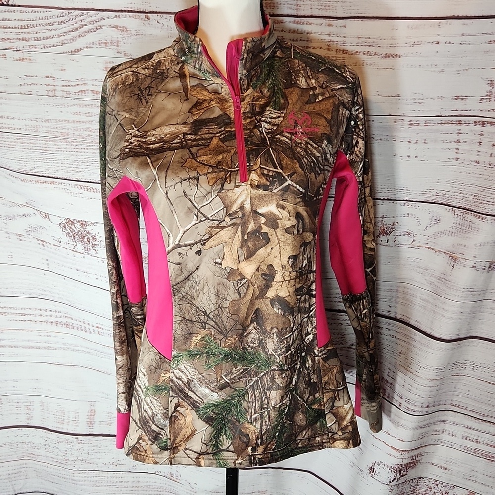 Reeltree women's como 1/4 zip pullover